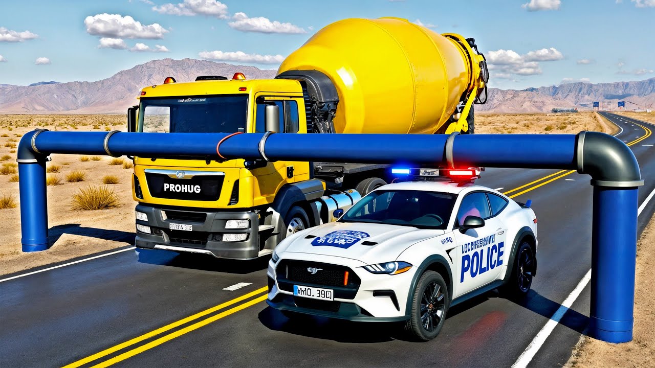 Cars vs Pipe Line Trap #4 - BeamNG.drive Fails & Crashes 2025!