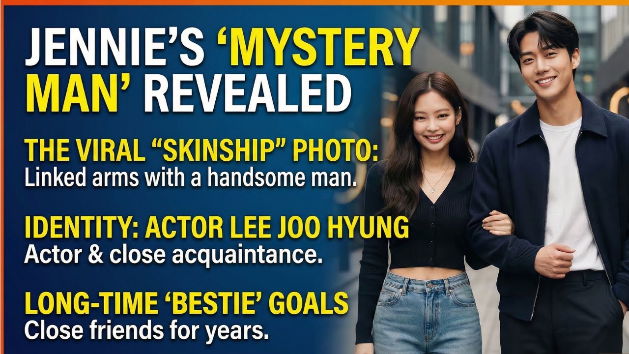 The TRUTH Behind Jennie's Photo With The Handsome Actor
