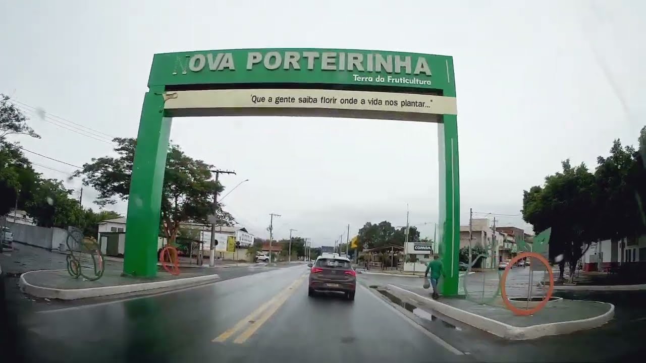 Viagem de carro voltando das férias no nordeste pela BR 122 norte de MG 