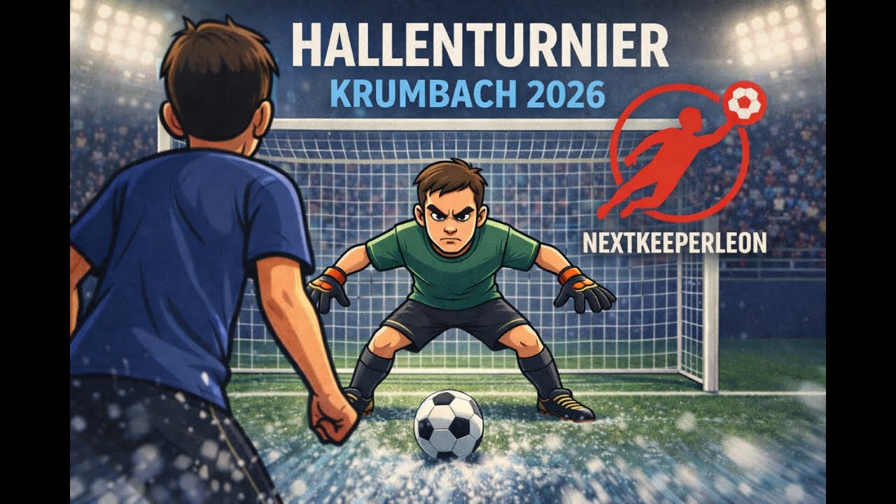 SC Hochwolkersdorf 🟡⚫ | Hallenturnier Krumbach 2026 🔥 Torwart-Action | NextKeeperLeon 