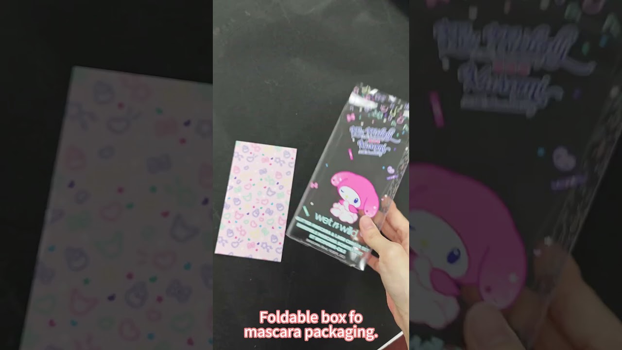 customize plastic cosmetic box #plasticbox #pvcpackaging #packagingbox