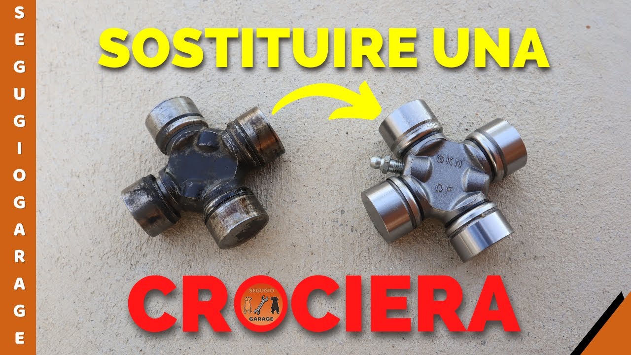 CROCIERA nell'Albero Trasmissione AUTO Come SOSTITUIRLA