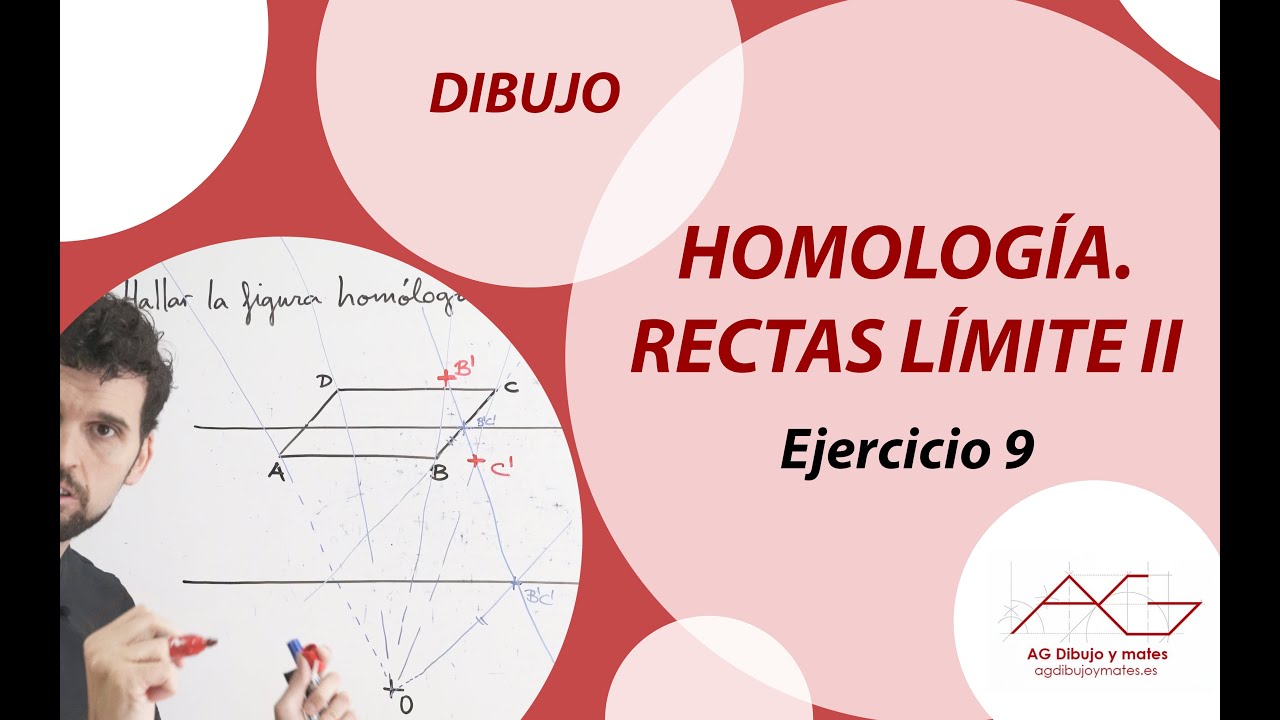 Ejercicios Dibujo - 009 - Homología. Rectas límite II.
