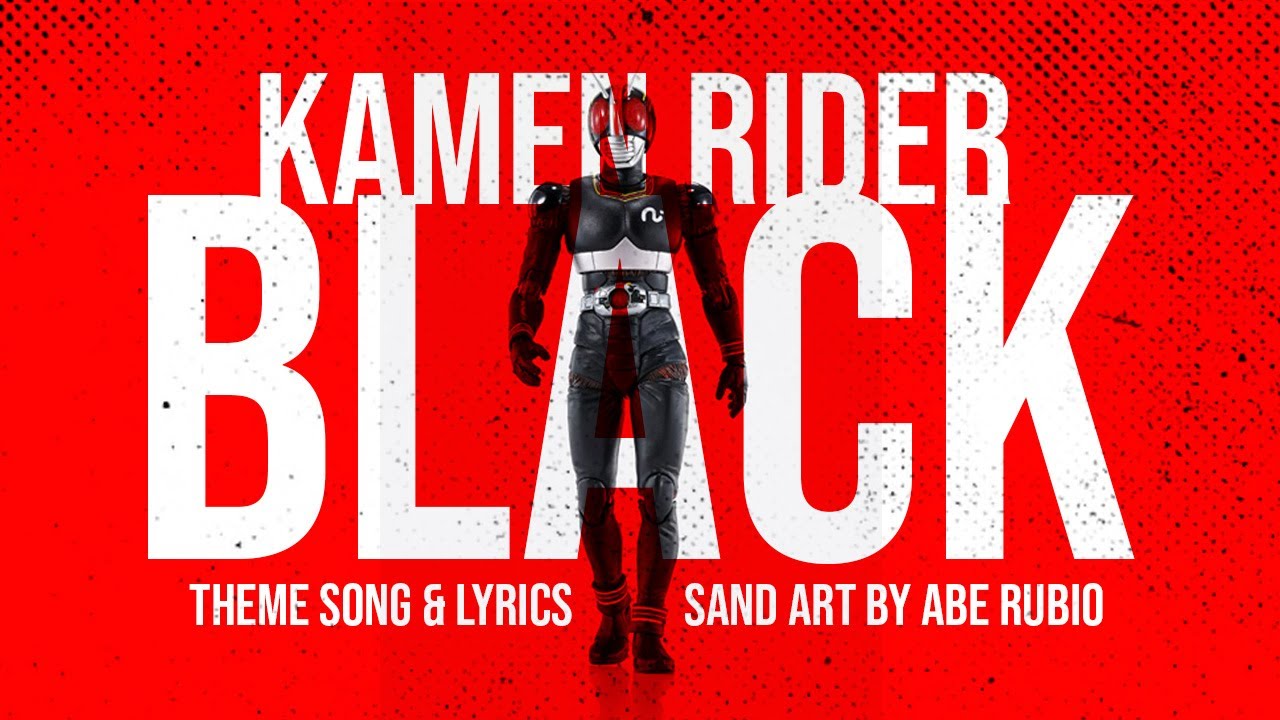 Kamen Rider Black theme + lyrics Sand Art by Abe Rubio