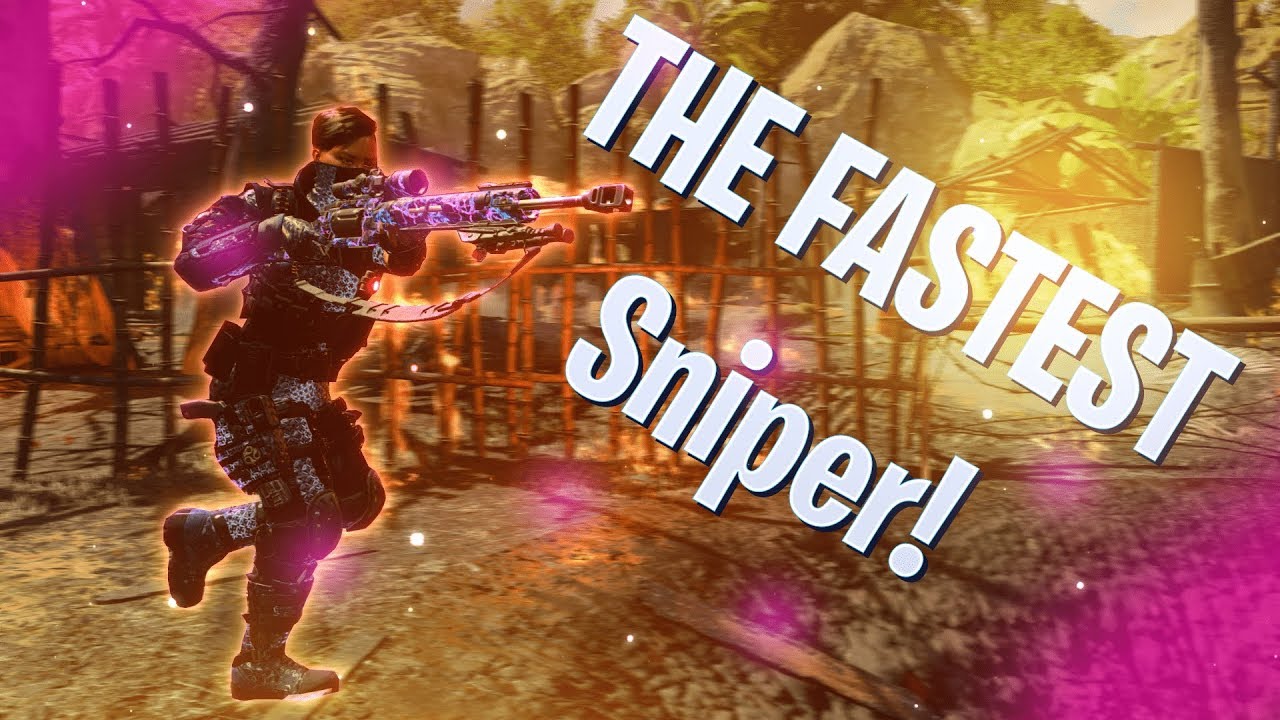 THE FASTEST SNIPER IN BO4! BO4 CLIPS AND HIGHLIGHTS)