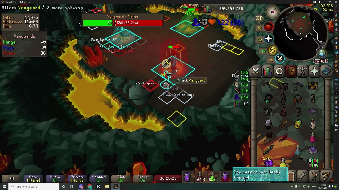 PB challenge mode chambers of xeric duo 23:36 min