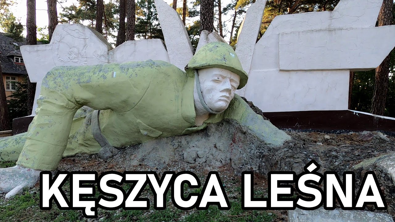 Poradziecka wieś w okolicach Międzyrzeckiego Rejonu Umocnionego - Kęszyca Leśna