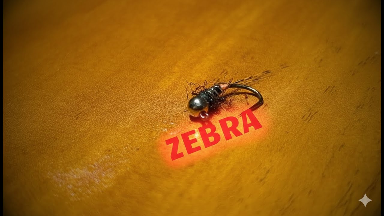 Midge zebra - mucha na każdą wodę