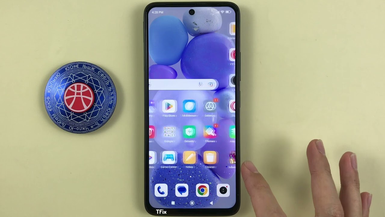 Как изменить цветовую палитру и цветовую температуру экрана на Xiaomi Redmi 12 под управлением An...