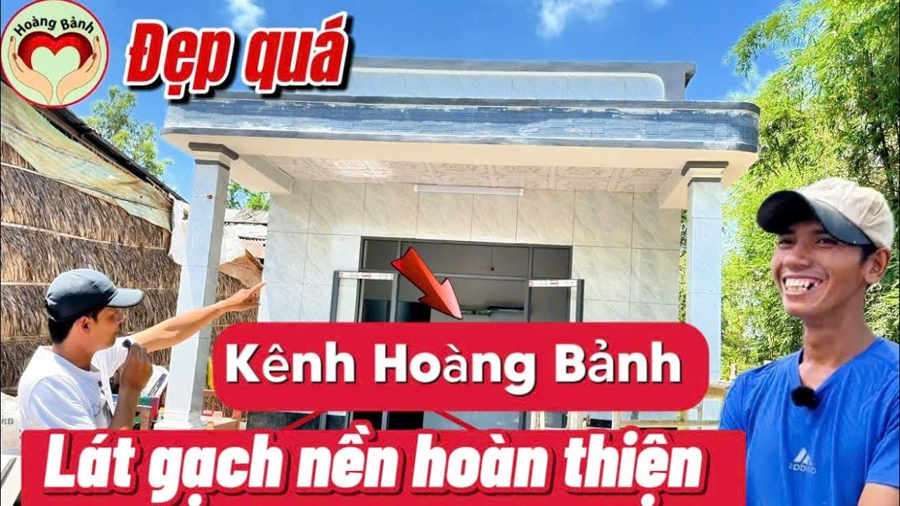 GẠCH NỀN nh&agrave; anh Lu&acirc;n đ&atilde; ho&agrave;n th&agrave;nh 