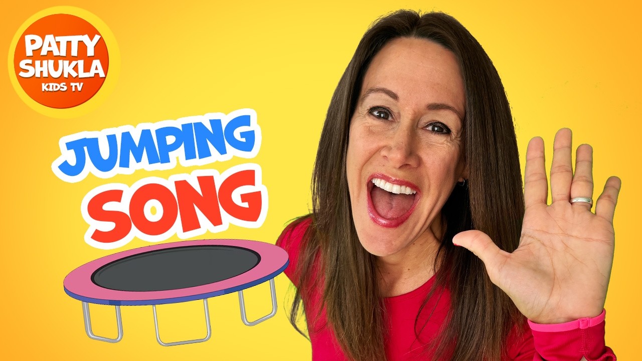 Jumping Song for Kids | Trampoline Jumping Children's Song by Patty Shukla | Trampoline Moves | Jump