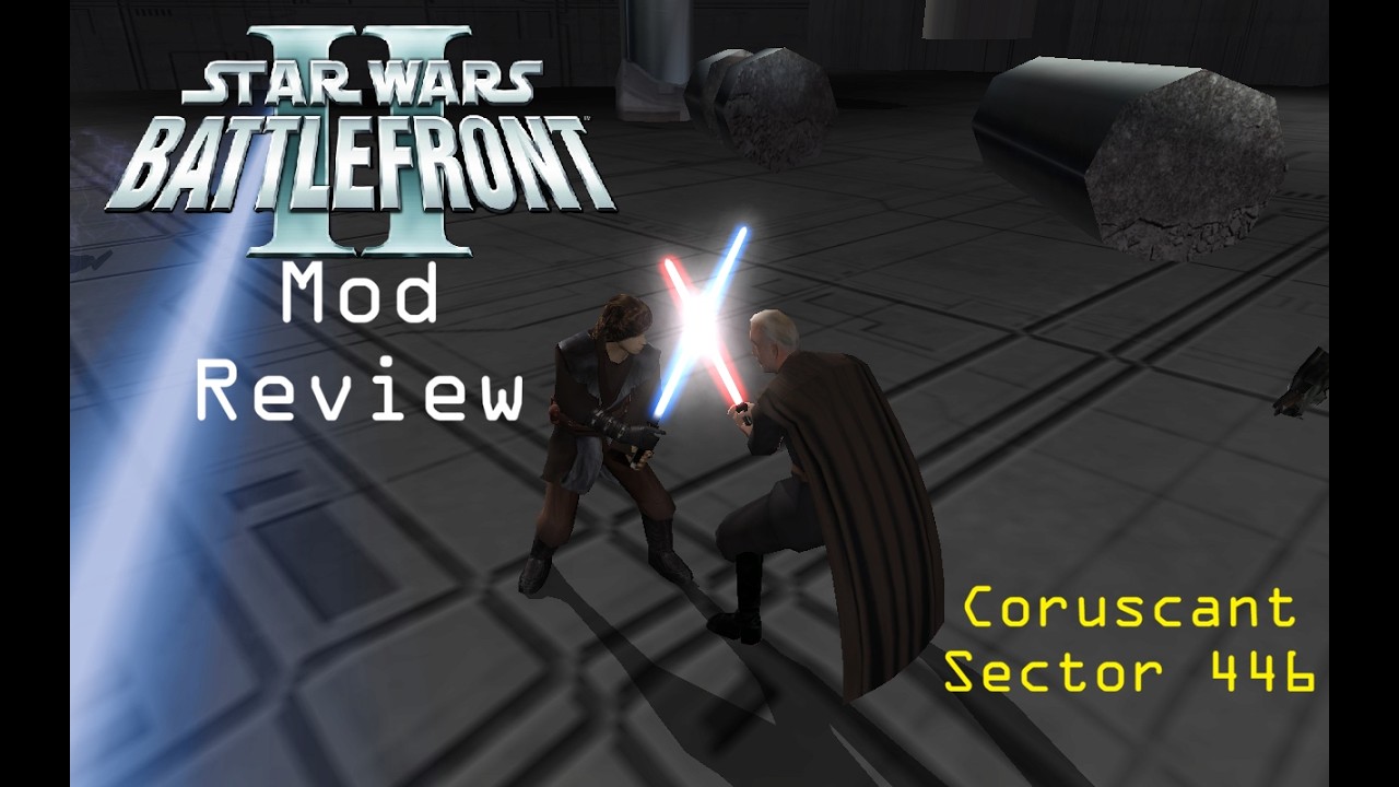 Star Wars Battlefront 2 Mod Review | Coruscant - Sector 446