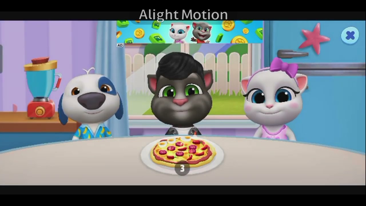 My Talking Tom Friends Gameplay