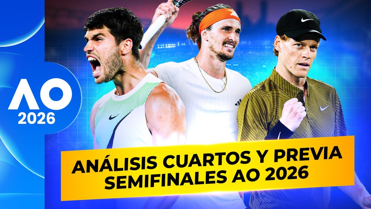 PREVIA DE LAS SEMIFINALES DEL OPEN DE AUSTRALIA 2026: ¿TIENE OPCIONES DJOKOVIC CONTRA SINNER?
