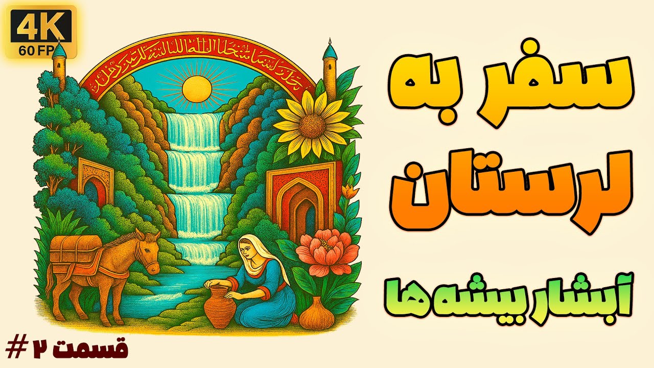 📍 سفر به لرستان | آبشار بیشه ، آبشار گریت ، سپید دشت | قسمت دوم✨🎥 #ولاگ #لرستان #بیشه 4k 60 fps