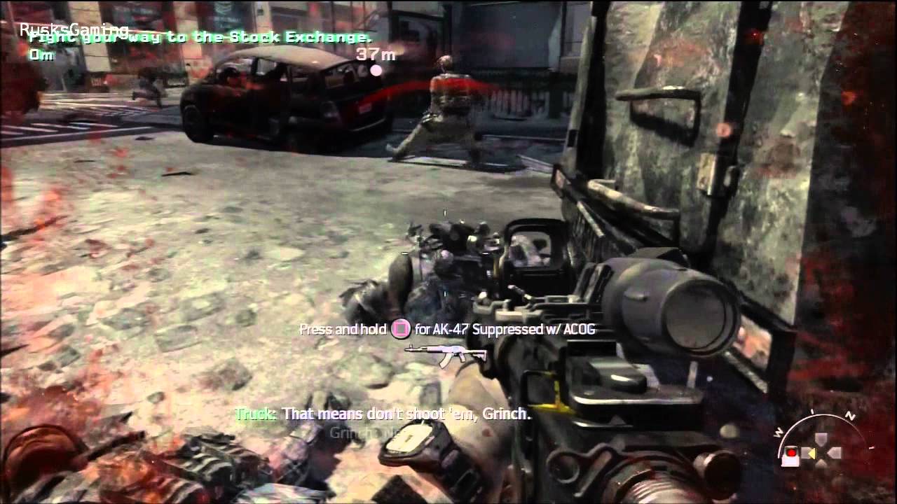 Modern Warfare 3 Gameplay - Black Tuesday - Mission 1