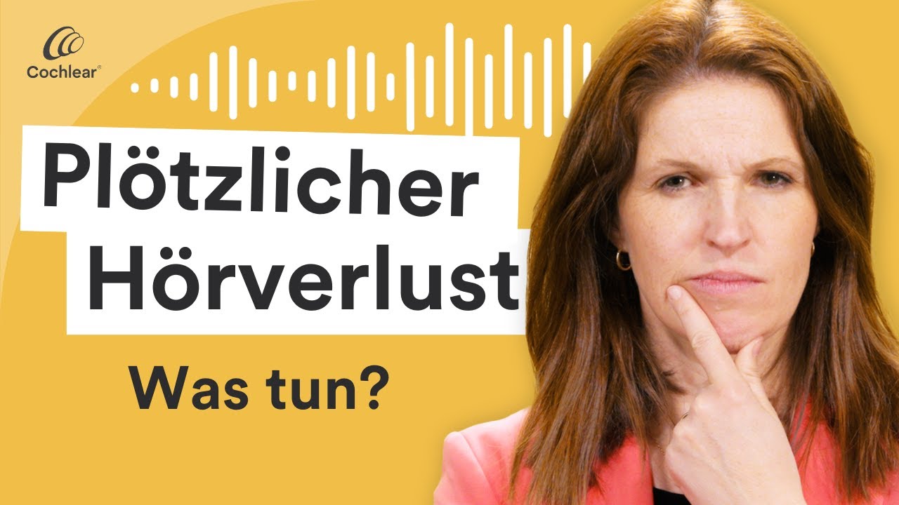 Pl&ouml;tzlicher H&ouml;rverlust einseitig - Was tun bei H&ouml;rsturz?