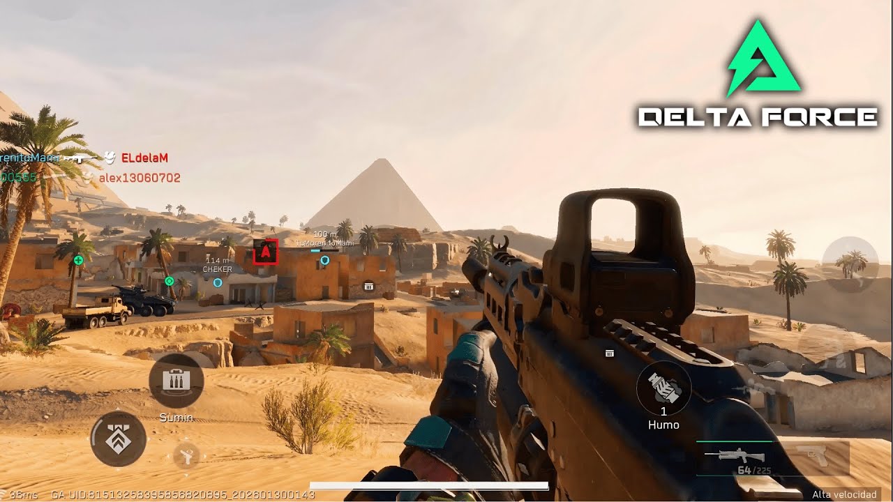 ¡Combate en las PIRAMIDES! | Delta Force Mobile #3 | Themen 55