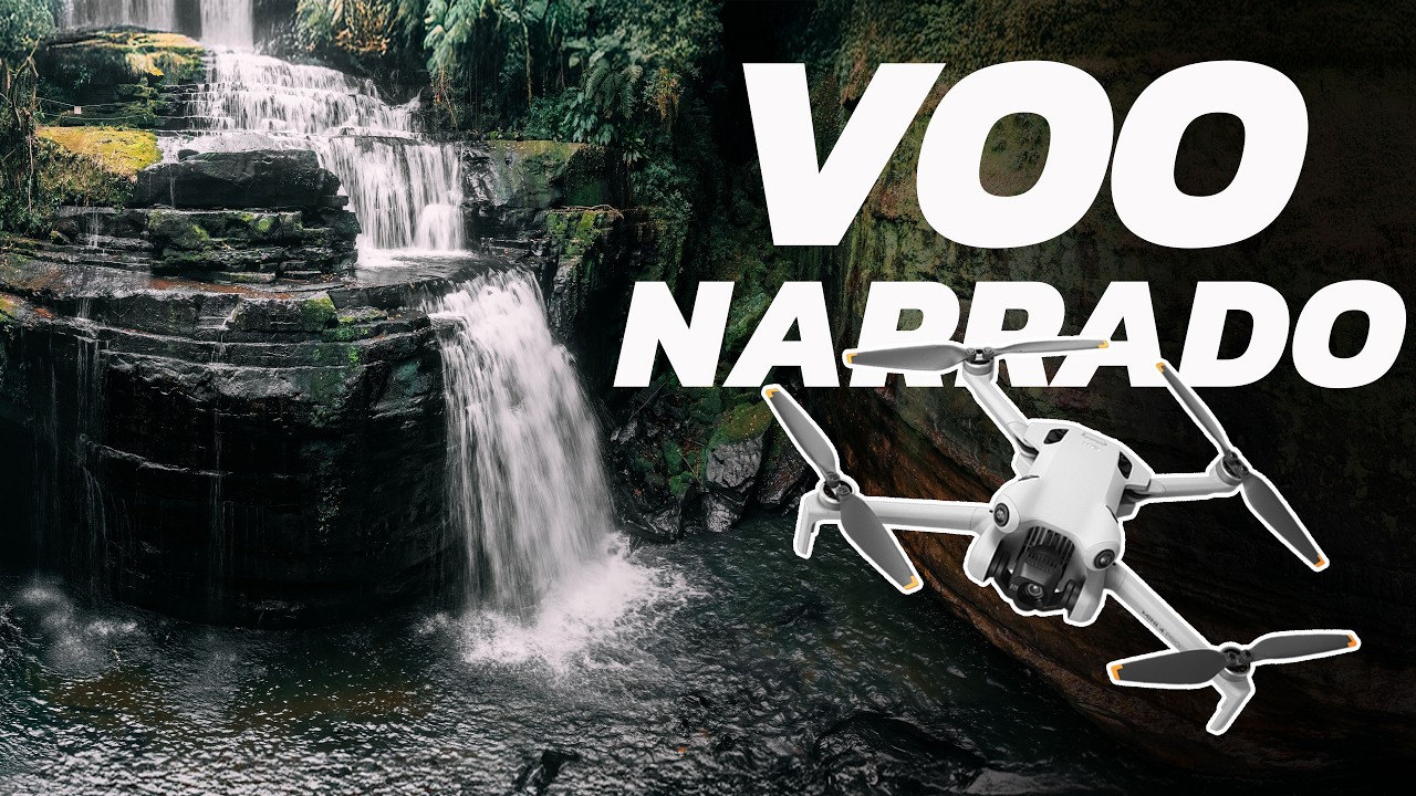 DRONE: Voo narrado + DICAS de como fazer FILMAGENS e FOTOGRAFIAS | DJI MINI 4 PRO
