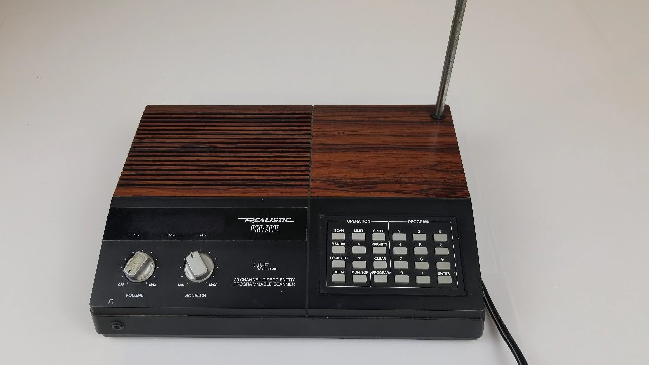 Realistic PRO-2010 20 Channel Direct Entry Programmable Scanner# 20-114 Tested Ebay Showcase