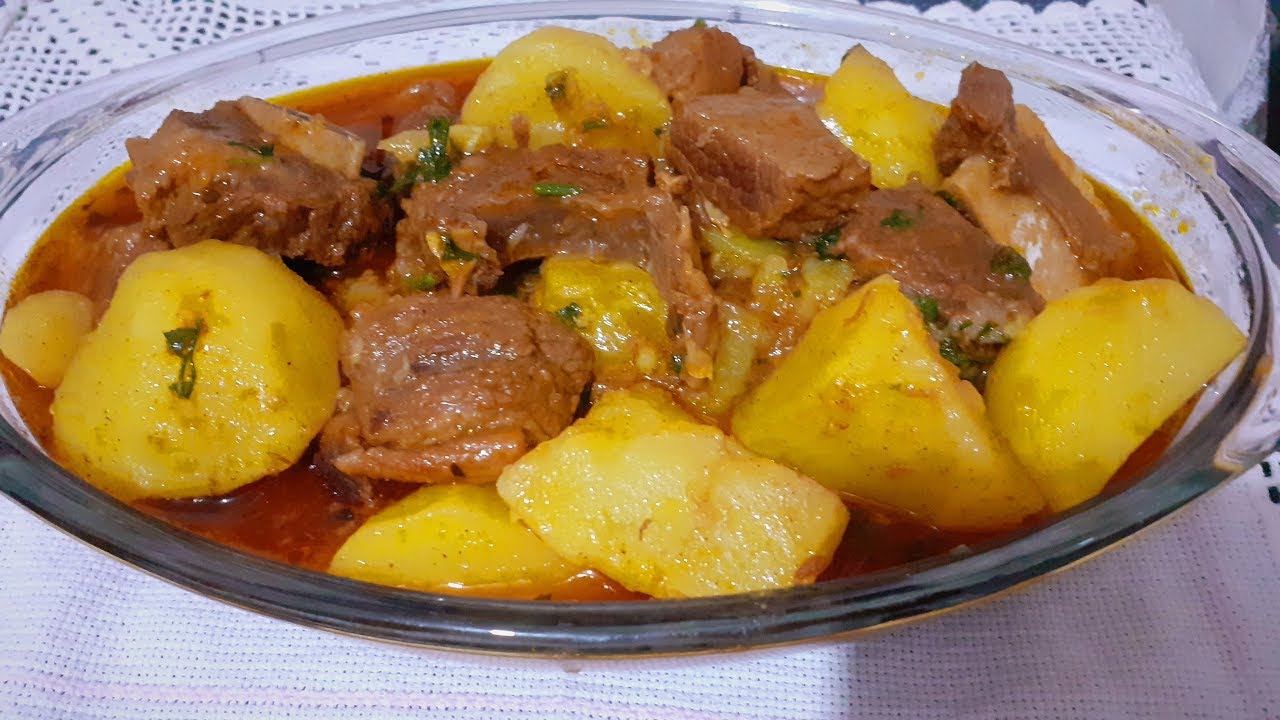 Costela com Batata na panela de pressão