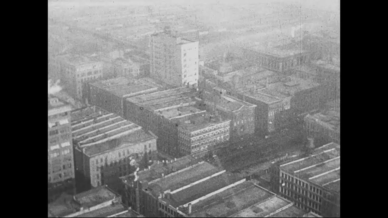 Chicago Photographed from Roy Knabenshue's Dirigible Air Ship