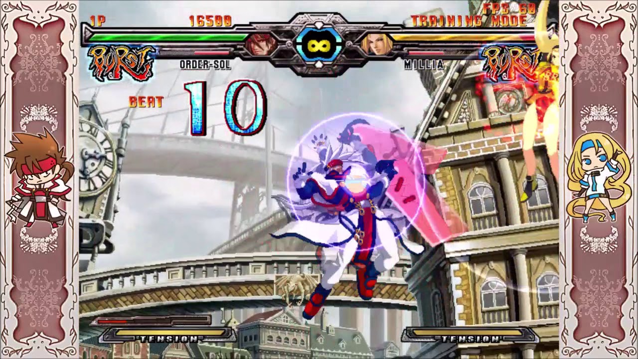 [GGAC+R] Order Sol Lvl.1 Combos