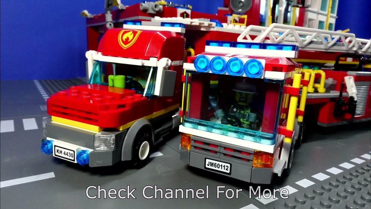Building LEGO City Fire Sets 2023
