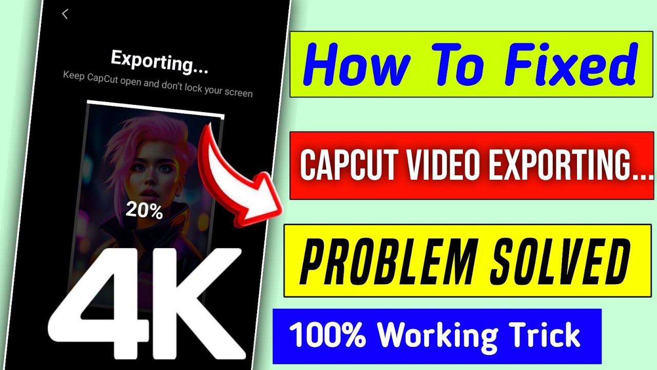 How to fix capcut export not working problem | capcut video exporting problem |capcut export problem