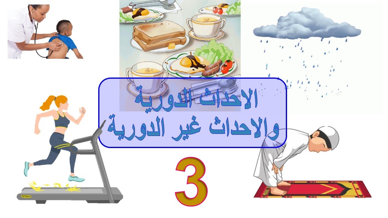 الاحداث الدورية والاحداث غير الدورية