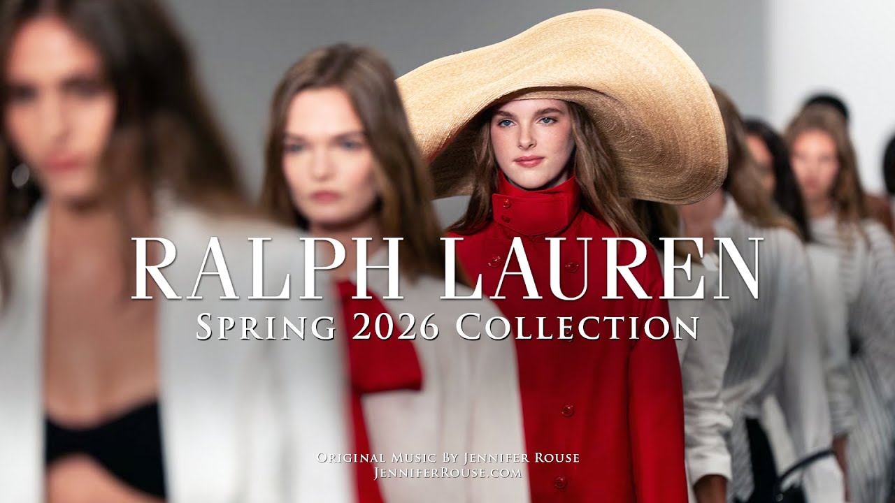 RALPH LAUREN Collection -Spring 2026 Runway Show - Original Music By Jennifer Rouse #luxuryfashion