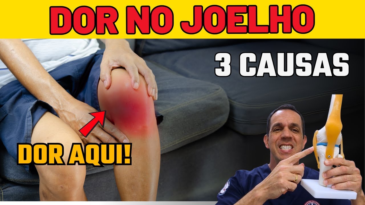 3 causas de dor no joelho