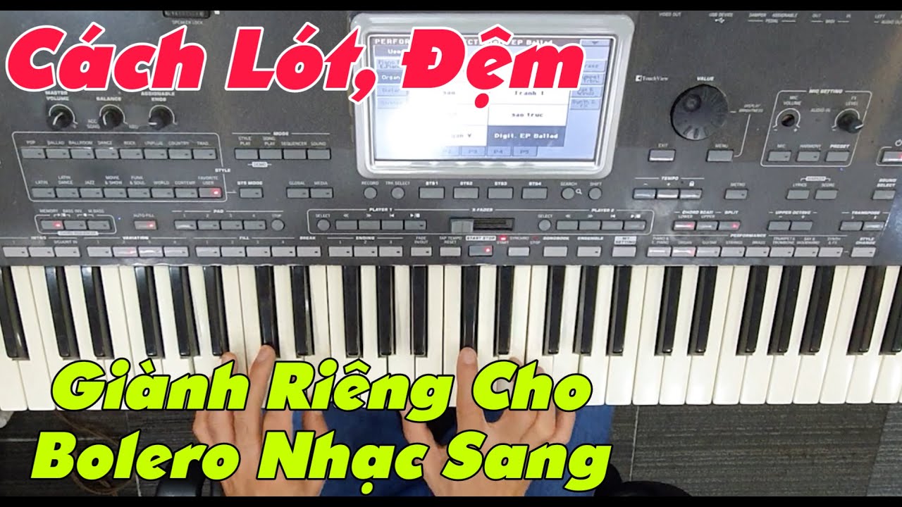 Hướng Dẫn Cách Đệm Trong Điệu Bolero | mẹo Đệm Hát | #24