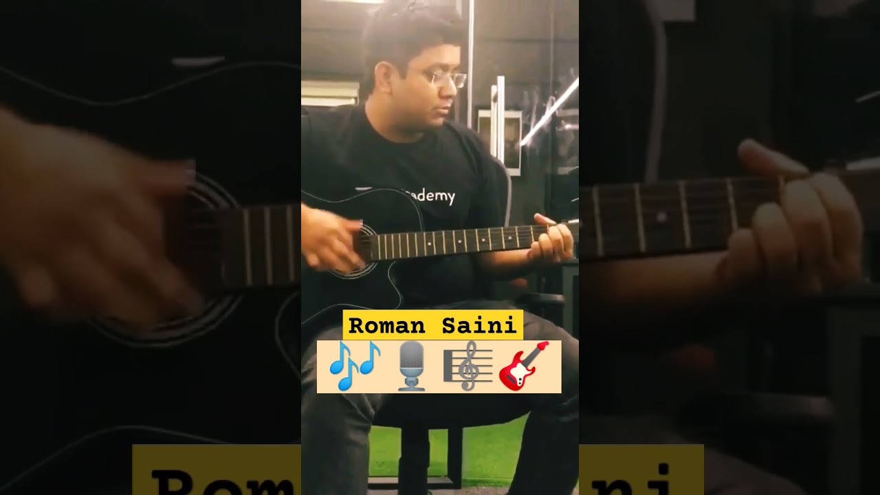Roman Saini singing🎶 with guitar🎸🎙#romansaini #motivation  #unacademy  