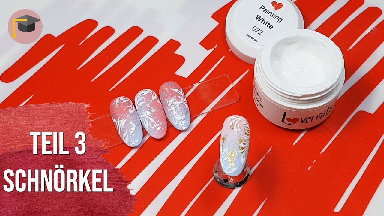Schnörkel malen mit Painting Gel Teil 3 | Tutorial #76