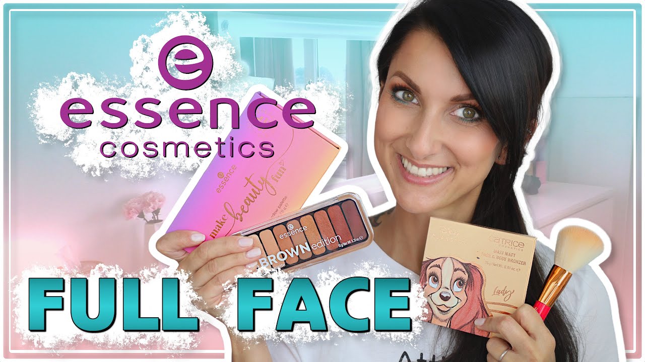 👀 Was kann ESSENCE?? Full Face mit Essence Produkten | Full Face DROGERIE | Frühlingsrolina