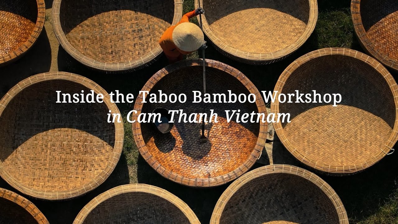 How Vietnamese Artisans Transform Bamboo | Inside the Taboo Bamboo Workshop in Cam Thanh 🇻🇳
