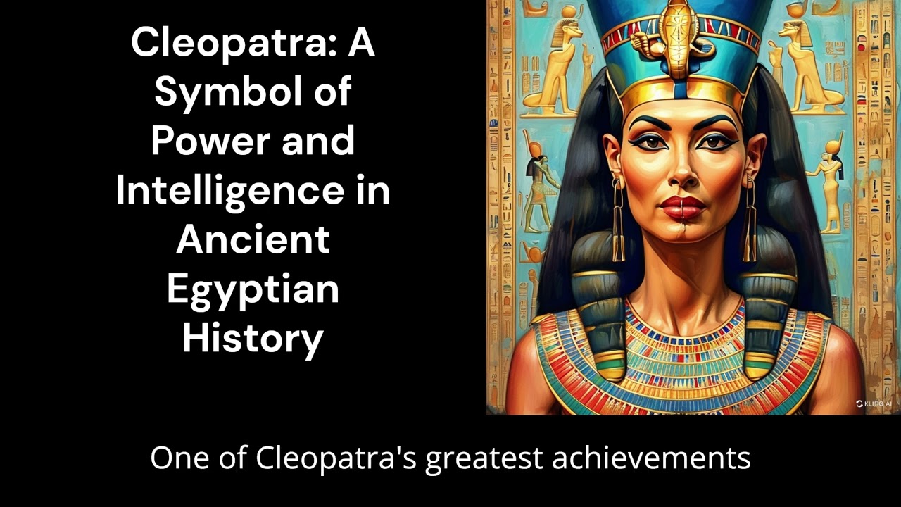 Cleopatra: A Symbol of Power and Intelligence in Ancient Egyptian History