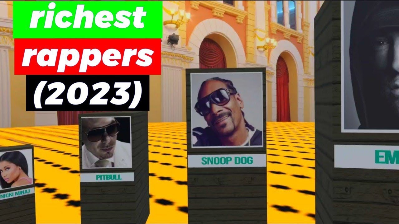 Comparison-3D Top 20 richest rappers(update2023)net worth