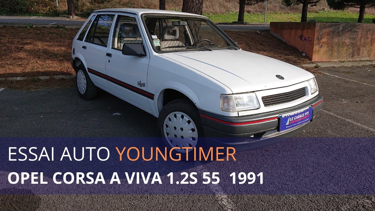 Essai Opel Corsa A Viva 1.2 S 55 1991