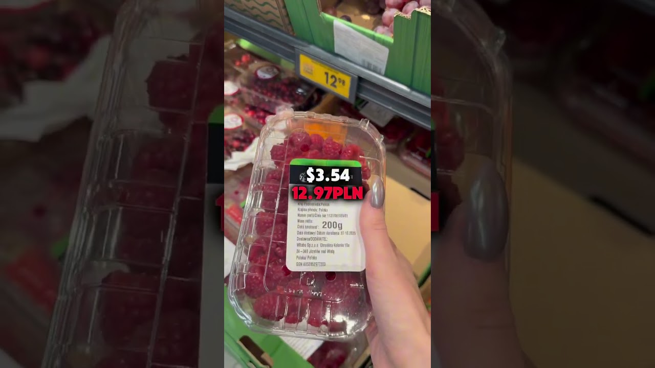 Не могу поверить в эти цены на польские продукты в 2025 году 🇵🇱 🤯