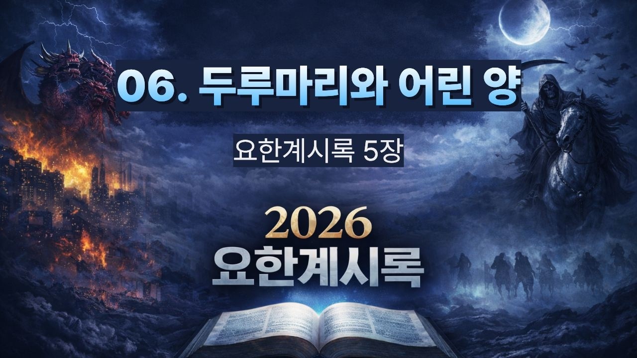 [2026 요한계시록(6)] 두루마리와 어린 양 / 계시록 5장 / 이명호 목사