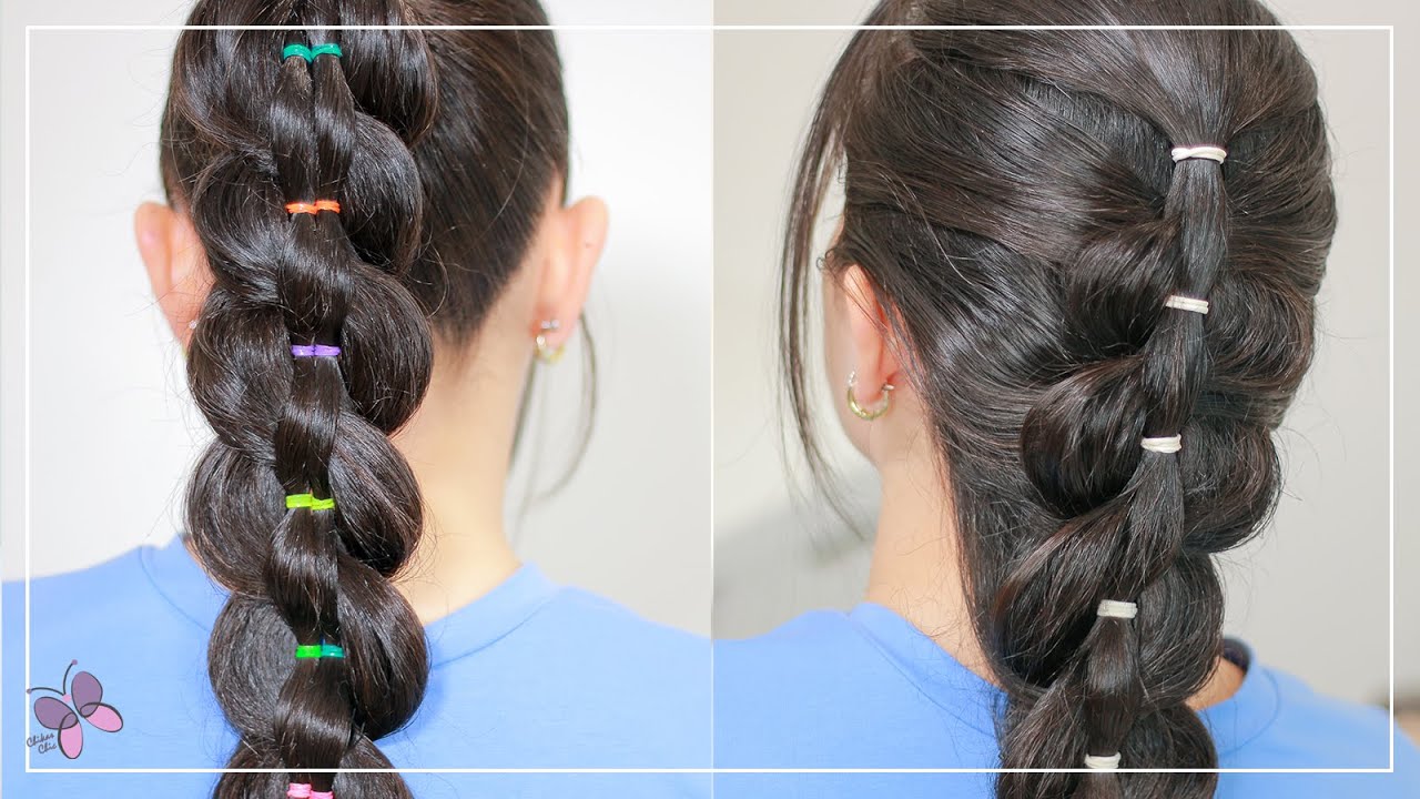 Easy Summer Hairstyles with Rainbow Braid | Hairstyles for Long Hair | ChikasChicENG