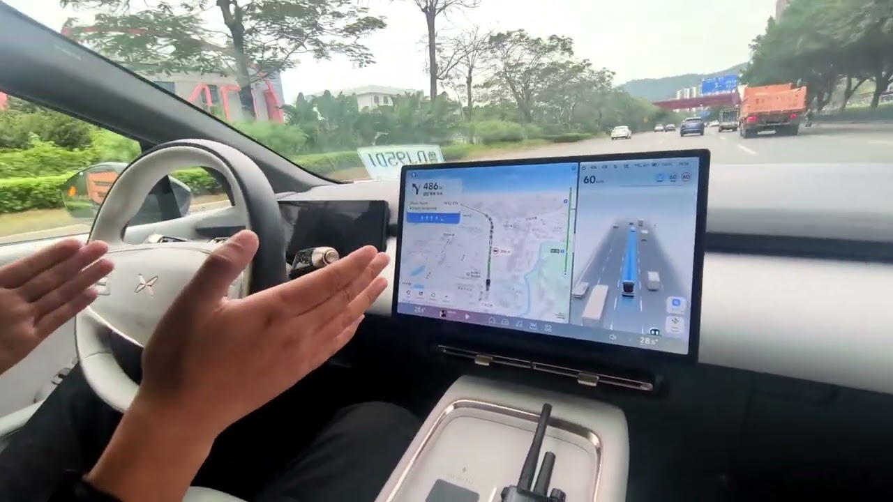 XPENG NGP ADAS Test in P7+
