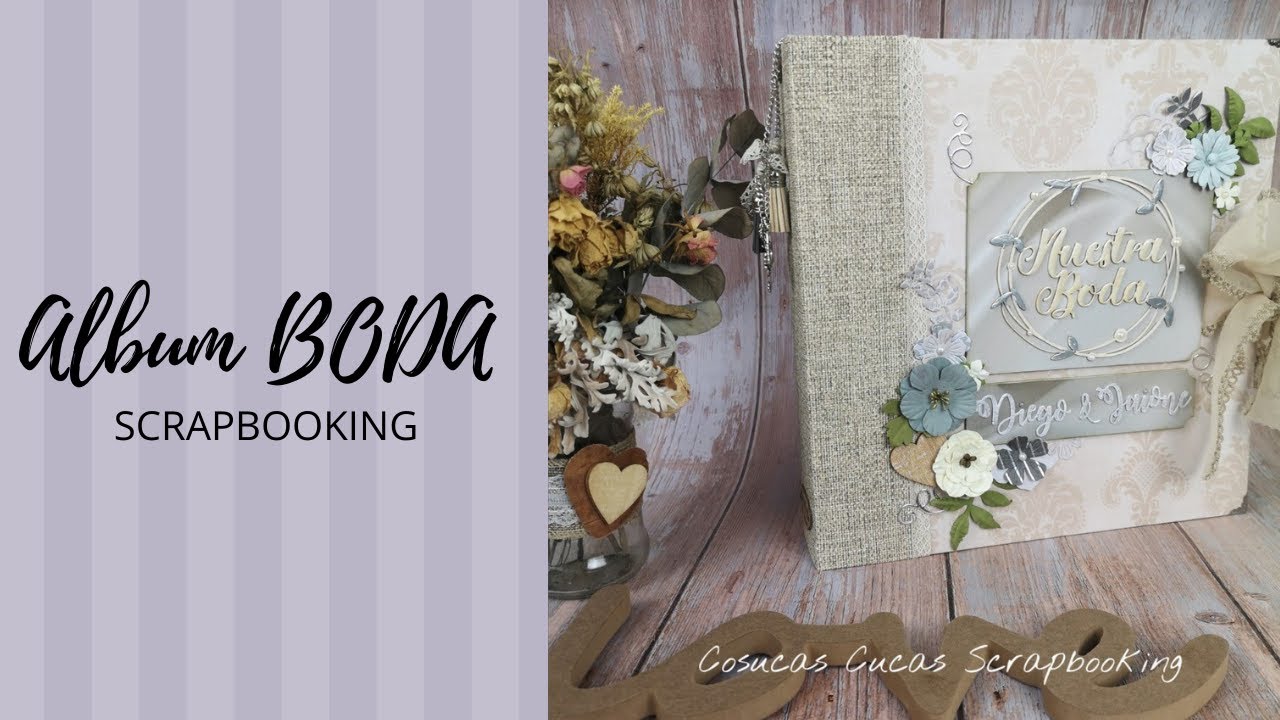 Álbum BODA scrapbooking. Weeeding scrapbook