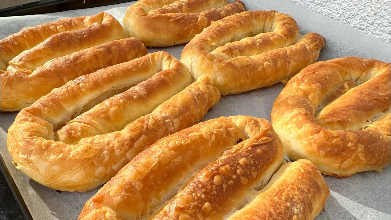 ❗️ZAHMETSİZ ❗️3 BEZEYİ TEK SEFERDE AÇARAK 10 DAKİKADA TEPSİ DOLUSU BÖREK YAPTIM AÇTIM💯ÇITIR BÖREK