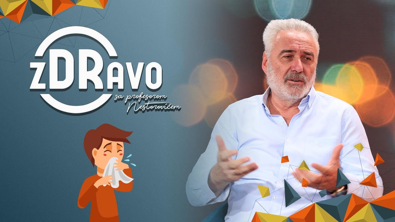 Zdravo sa profesorom Nestorovićem – Kašljucanje opasnije od jakog kašlja Epizoda 6
