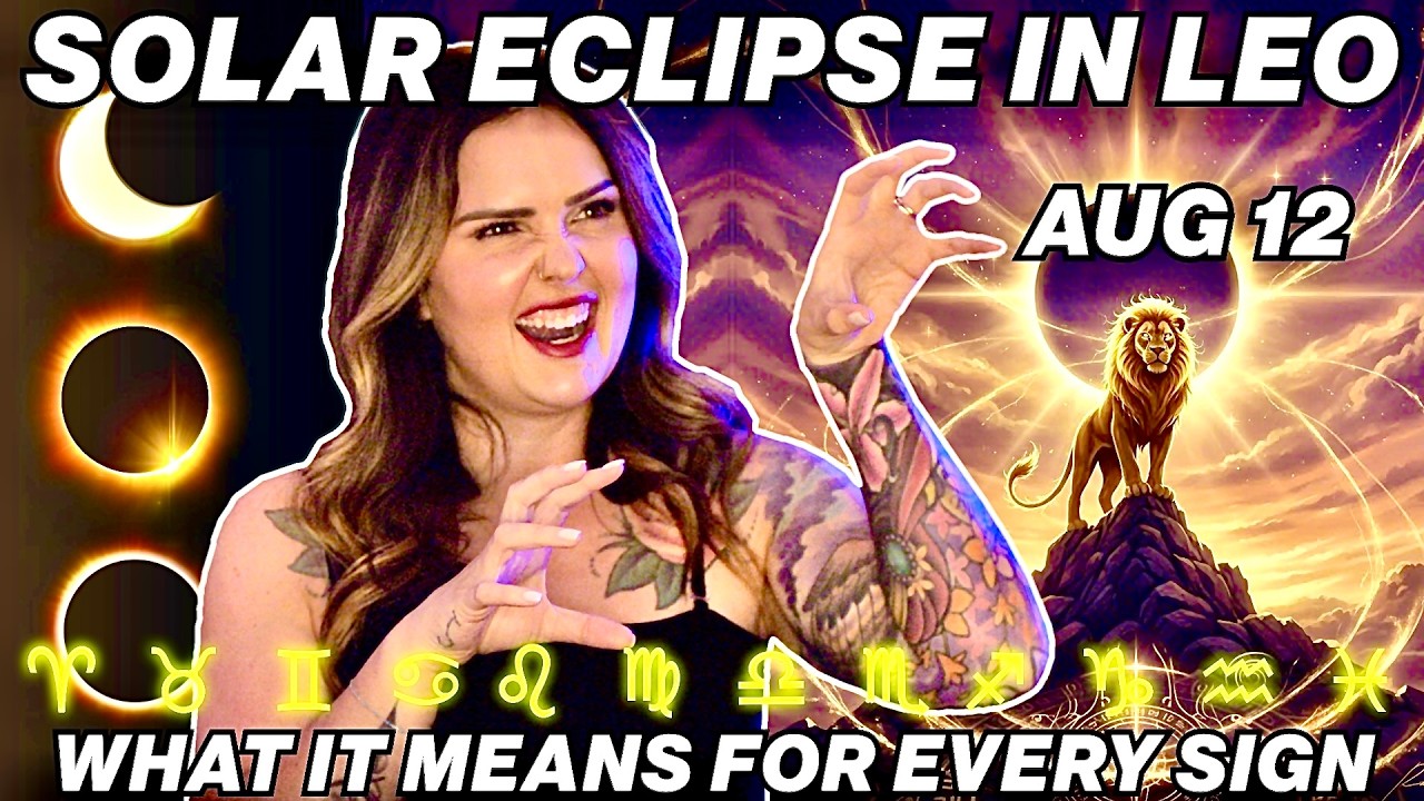 Solar Eclipse in Leo 2026 | Horoscope for All 12 Signs