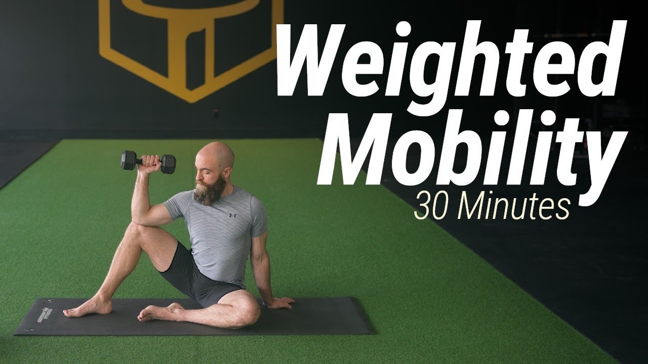 30 Minute Full Body Mobility Workout With Weights | Strength + Mobility | Follow Along