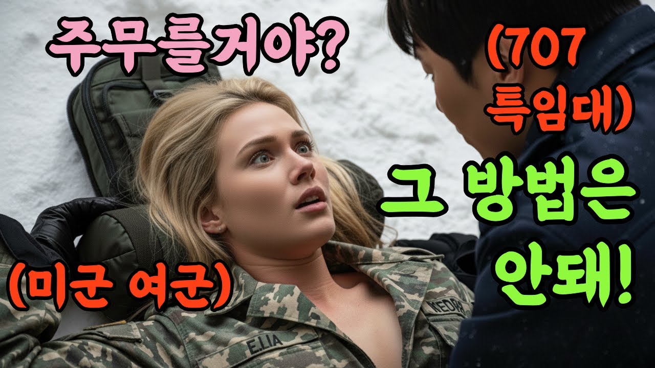 조난당한 미군 여군이 